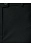 Viscose Blended Straight Wide Leg Fabric Trousers - 6