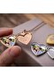 Steel Photo Necklace with Pop-Up Cover, Name Can Be Written, Does Not Tarnish - 6