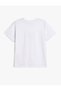 Cotton Seashell Printed White Women's T-Shirt 5Sak50127Ek - 2