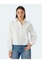 Scallop Classic Collar Long Sleeve Button Shirt - 3