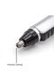 Nose & Ear Trimmer - Professional 2 in 1 Eyebrow & Facial Hair Trimmer for Men - 7