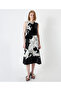 Front-Tie Patterned Dress - 5
