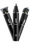 6-in-1 Rechargeable Hair Clipper Set - Trimmer/Shaver/Nose Trimmer Stainless Steel Blades