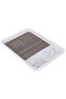 Al Saif Gallery Plastic Serving Tray, 28 x 21 x 2 cm, Rectangle - White Brown