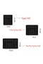 Black Openable Adjustable Sliding Cutlery Drawer Knife Spoon Fork Organizer Double Wing. - 6