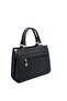 Black - Black Monogram Women's Handbag Sp1174 - 6