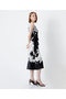 Front-Tie Patterned Dress - 3