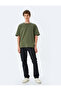 Crew Neck Short Sleeve Tok Fabric Cotton Blended Slogan Printed Oversize T-Shirt