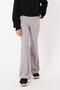 Gray Corded Flared Leg Girl's Tights - 3