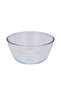 Glass Mixing Bowl 2.70L, Transparent Mixing and Serving Bowl - 4