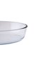 3Pcs Oval Glass Baking Tray Set - Roasting & Baking Tray - 4
