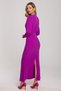Rochie lunga cu top in stil kimono - 2