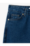 Straight Fit Straight Leg Pocket Denim Trousers - Straight Fit Jeans - 3