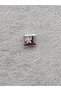 Italian Embroidered Pink and Black Star Bracelet Charm - 2