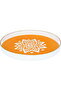 Al Saif Gallery Plastic Serving Topper, 42 cm, Round - Orange