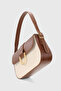 Women's Canvas Adjustable Strap Hand-Shoulder Bag with Magnet and Zipper Closure 263 - 6