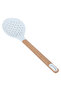 Saif Gallery Perforated Silicone Spoon - White