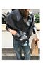 Women's Premium Oversize Bomber Leather Jacket