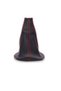 Red Stitched Gear Gaiter Black Universal Suitable For Any Vehicle - 3