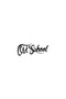 Old School Sticker 10 X 4 cm