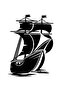 Sailing Ship Themed Wall Decor Sticker 40 X 56 cm