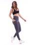 Smoke Grey Women's Sports Leggings, Double Pockets, Shaping and Firming, High Waist Athletic Leggings Fitness - 2