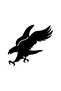 Hunting Eagle Sticker 10 X 9 cm