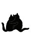 Friend Cats Sticker 10 X 7 cm