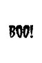 Halloween Boo Quality Quality Sticker Wall Decor Quality Quality Sticker 40 X 20 cm