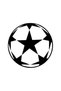 Football Ball Sticker A+Quality 10 X 10 cm Durable