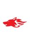 Wolf Head Western Sticker 20 X 10 cm - 2