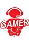 Gamer Sticker 20 X 20 cm - 2