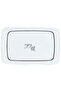 Al Saif Gallery plastic serving plate, 25 x 34 cm, black-white pattern - 2
