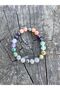 8mm Pisces Natural Stone Bracelet, Labradorite-Sunstone-Amethyst-Fluorite-A.Turquoise-Firuze-Hematite - 3