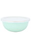 Al Saif Gallery Steel Bowl, 16 cm, with lid, light green - 2
