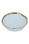 Al Saif Gallery porcelain serving plate, 8 inches, round - white