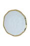 Al Saif Gallery porcelain serving plate, 8 inches, round - white - 3