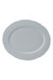 Al Saif Gallery porcelain plate, 14 inches, oval - white