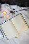 Sun Pattern Thermo Leather and Wood Notebook - Striped Gift Notebook A5 (15X21 cm - 320 Sheets) - 3