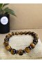 Turtle Eye Natural Stone Bracelet Aa Quality 8mm (SEALED) - 3