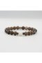 Couple Bracelet |   Natural Stone Couple Bracelet |   Moon Stone and Smoky Quartz - 3
