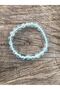 8 Mm Blue Topaz Natural Stone - Men's and Women's Bracelet Aaa Quality - 5