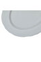 Al Saif Gallery porcelain serving plate, 10 inches, flat oval - white - 3