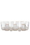 Max 30-piece glass tea and coffee serving set