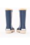 W10207 Splash Nautico Children's Furry Blue Rain Boots - 3