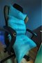 Blue Color Orthopedic Gamer Chair Cushion -Office Chair Cushion Back Support - 6