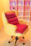 Red Color Orthopedic Office Chair Cushion - Guest Chair Chair Cushion Back Support - 6
