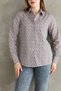 Women's Shirt Relaxed Cut Regular Color Casual Shirt New Model - 2