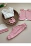 Dusty Rose Hospital Outlet Set - Vest and Bodysuit - 3