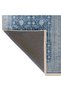 Emre Collection Blue Themed Traditional Motif Ethnic Patterned Woven Base Vintage Decorative Carpet 26 - 5